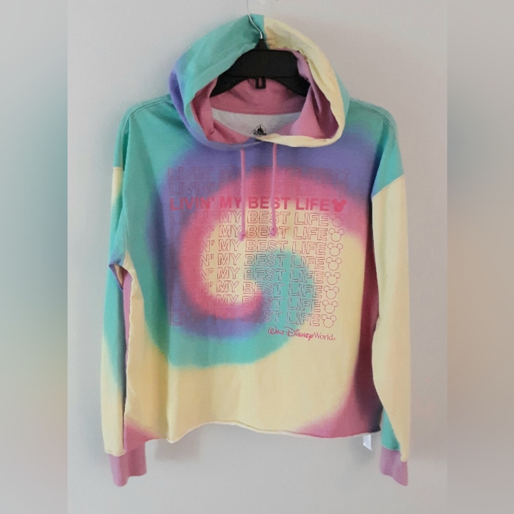 Disney World living My Best Life Hooded Tee Shirt